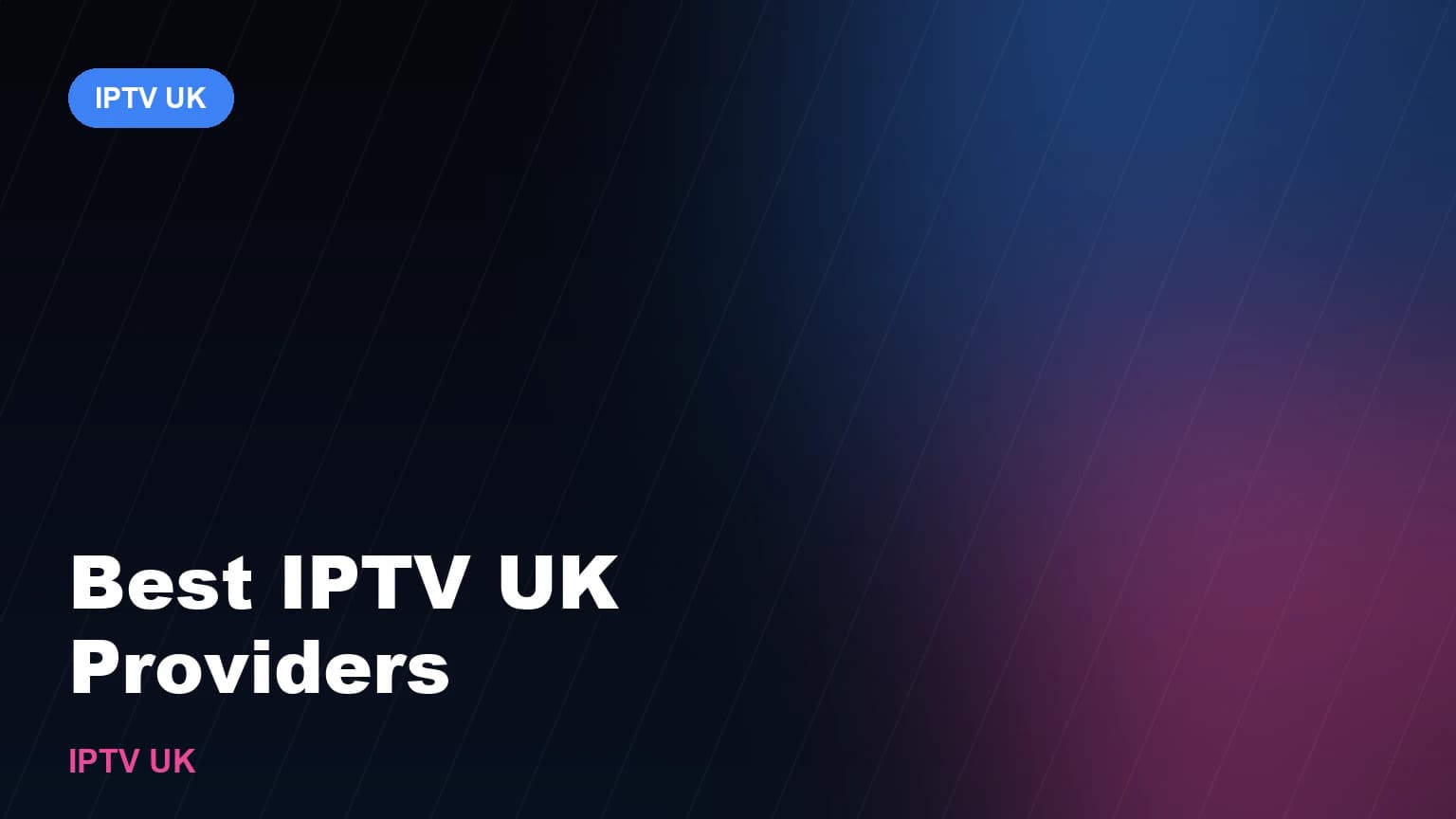 Comparison checklist for choosing a UK IPTV provider displayed on a laptop and TV screen