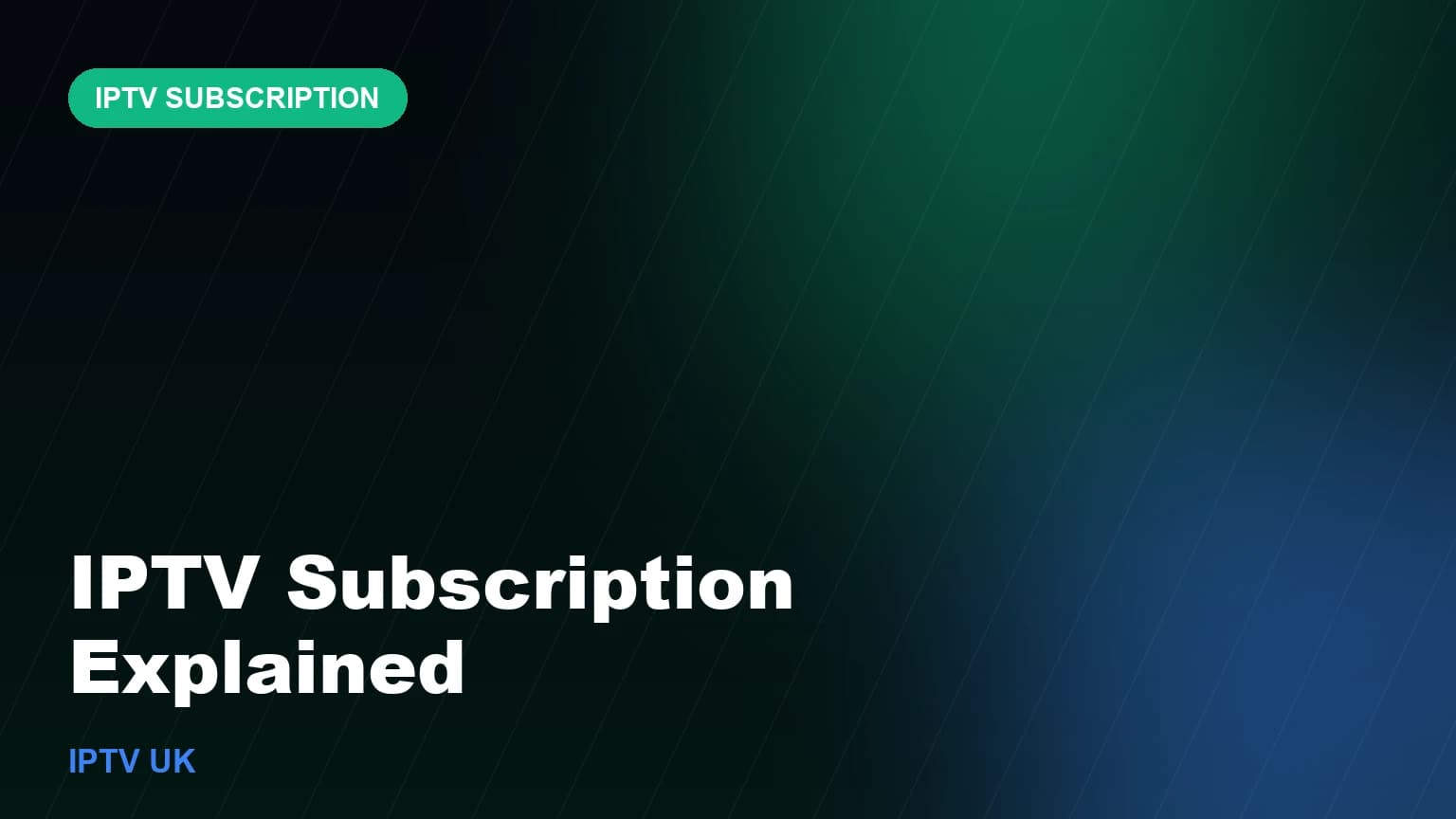 Person selecting an IPTV subscription plan on a phone next to a streaming TV